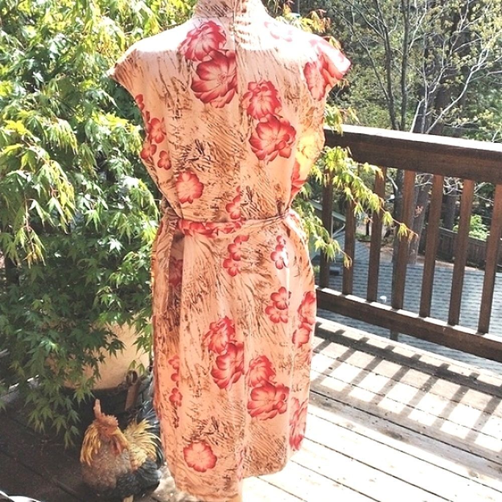 Valerie Stevens Vintage Silk Dress - Picture 5 of 15